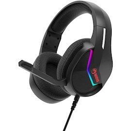 ყურსასმენი Marvo H8618 BK Gaming Headset, Wired, RGB, USB, Black